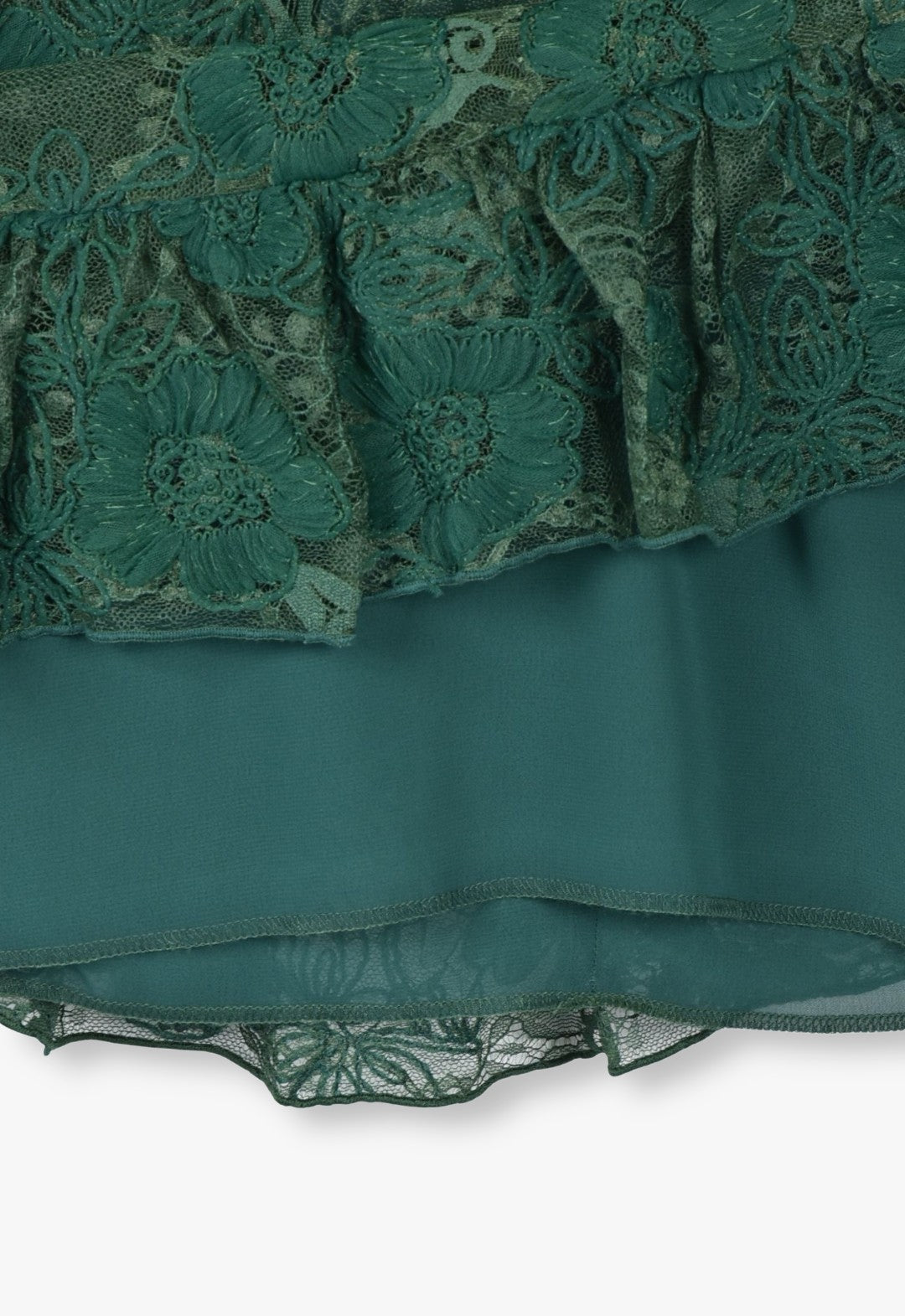 3-D LACE DRESS