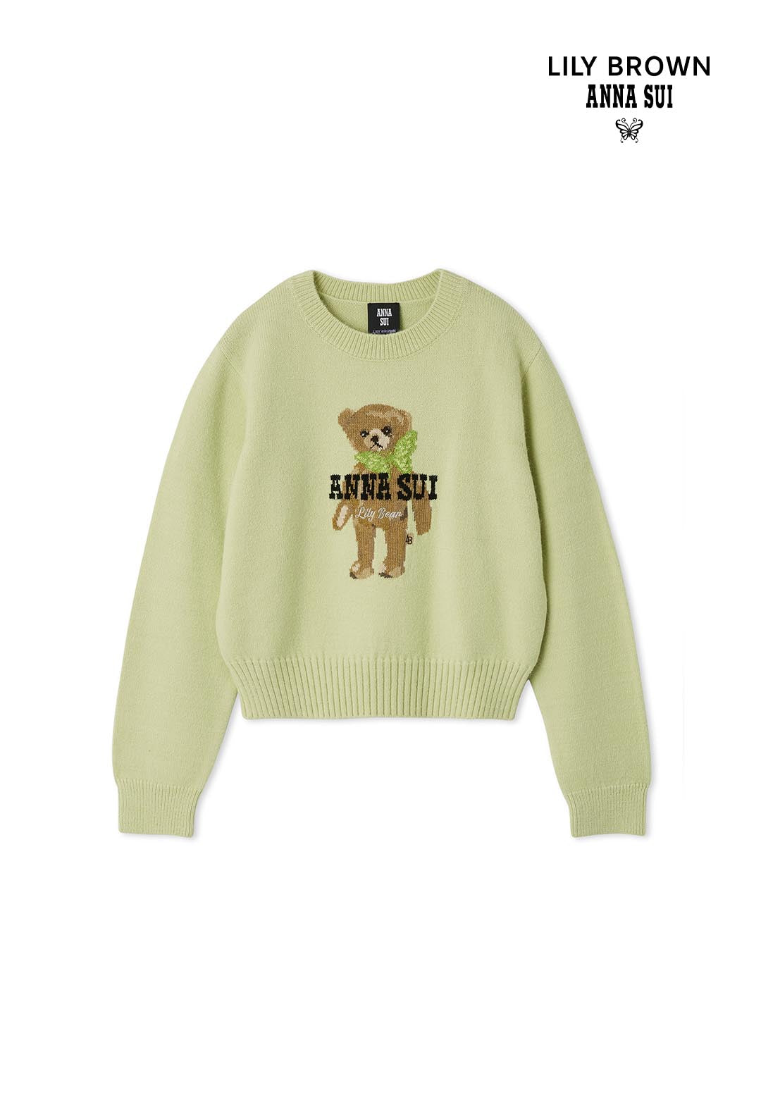 [LILY BROWN × ANASUI] Butterfly Lily Bear Knit