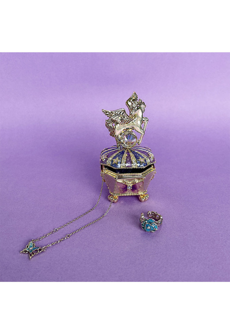 Unicorn Motif Jewelry Case