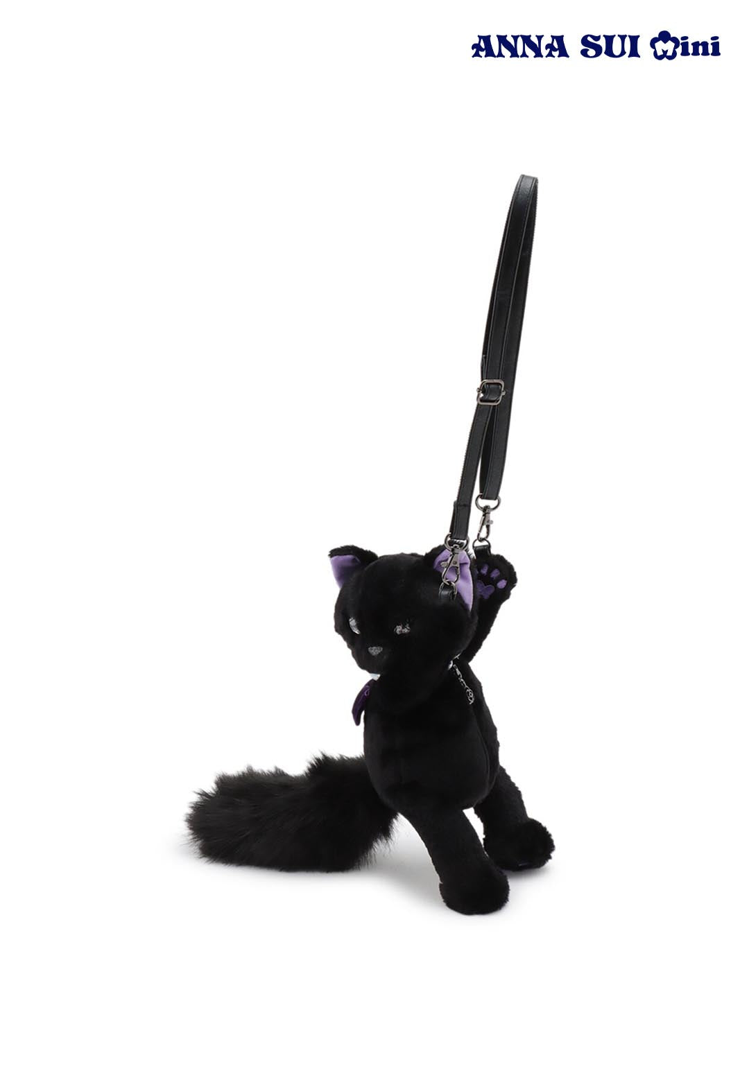 Cat plush shoulder bag