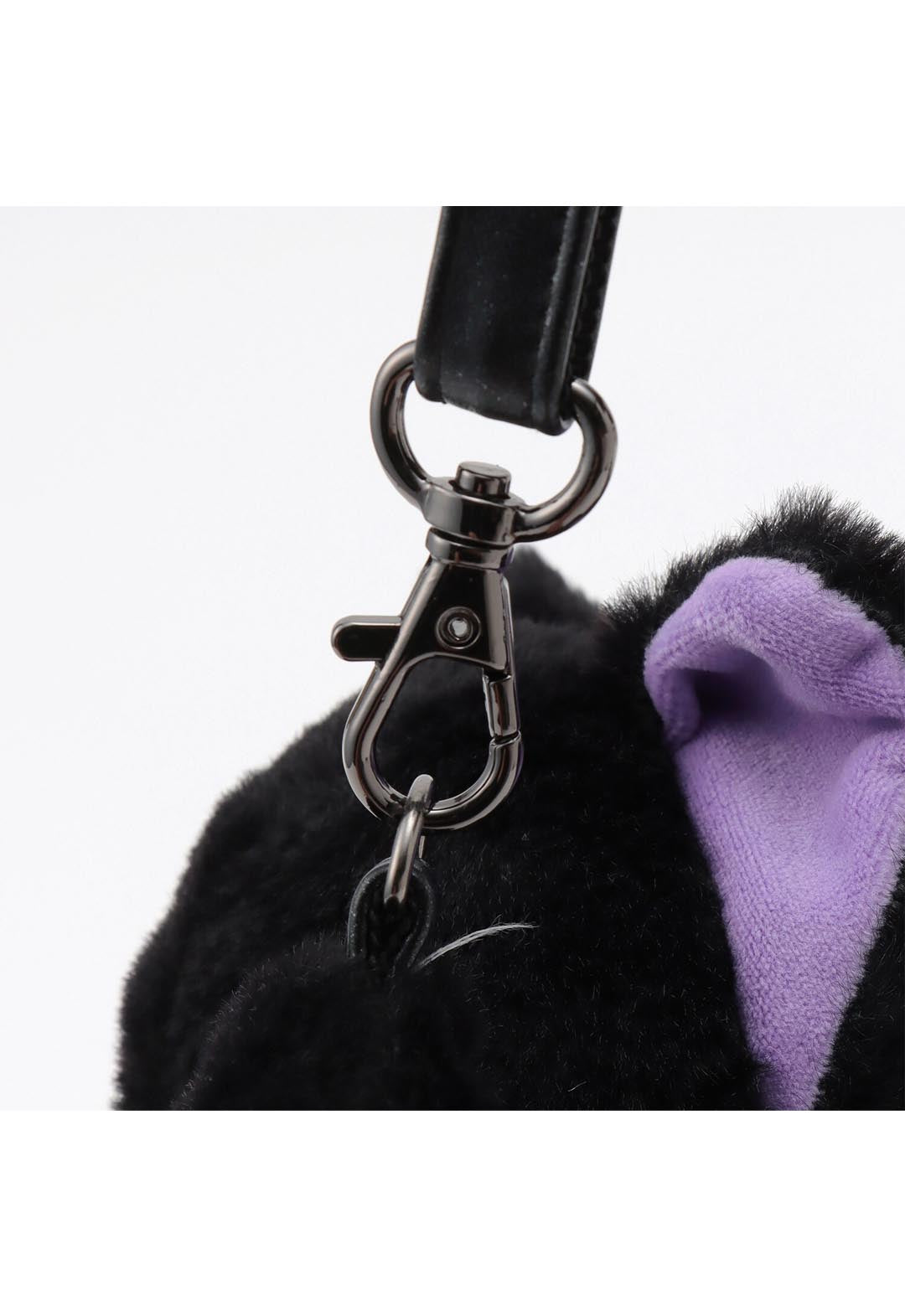 Cat plush shoulder bag
