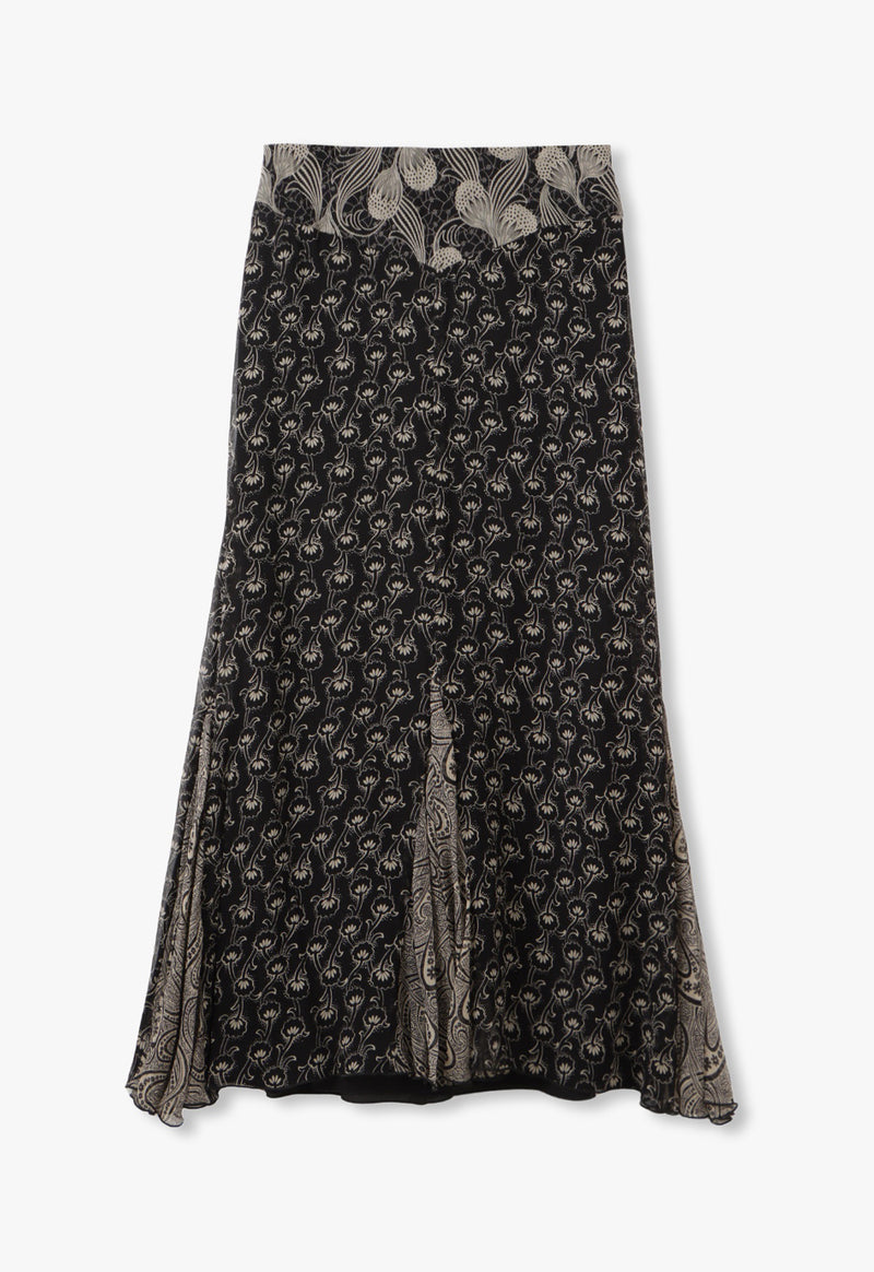 BEARDSLEY COMBO MAXI SKIRT