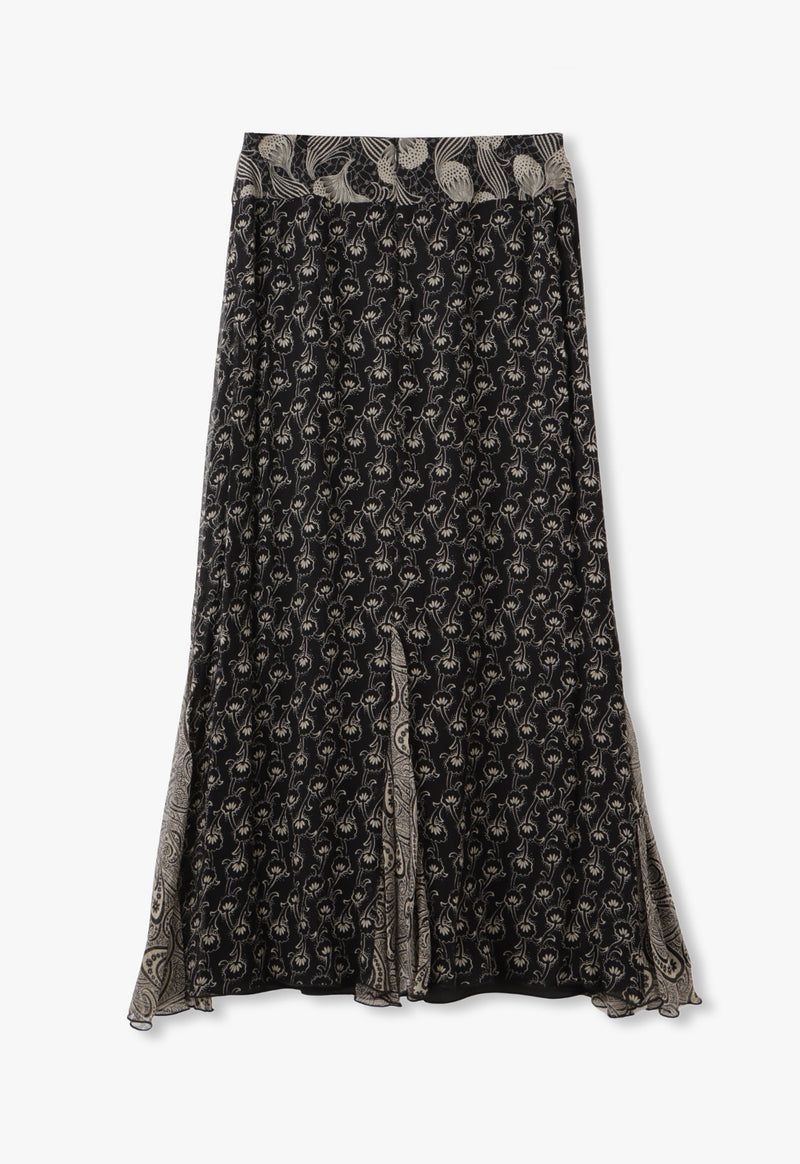 BEARDSLEY COMBO MAXI SKIRT