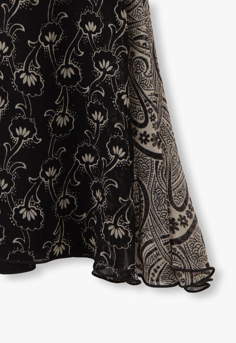 BEARDSLEY COMBO MAXI SKIRT