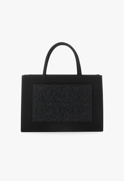 アナスイ ANNA SUI ANNA SUIジャカード手提げバッグ （ブラック