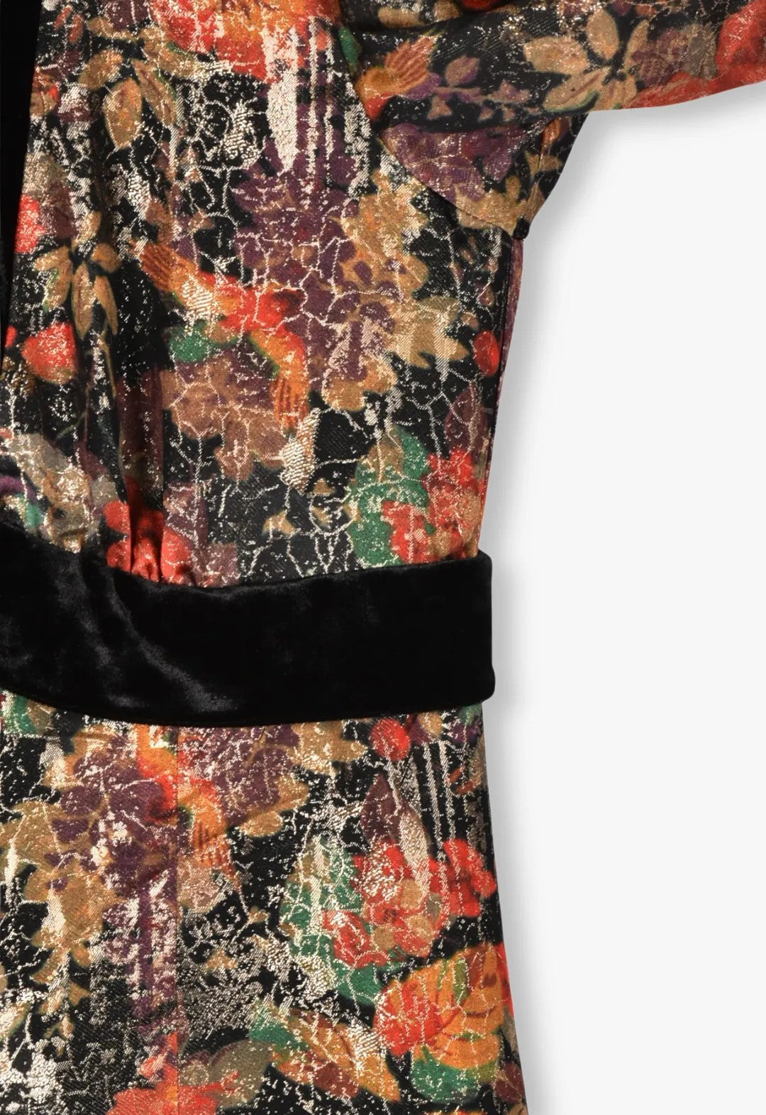 GARDEN LAME MAXI DRESS