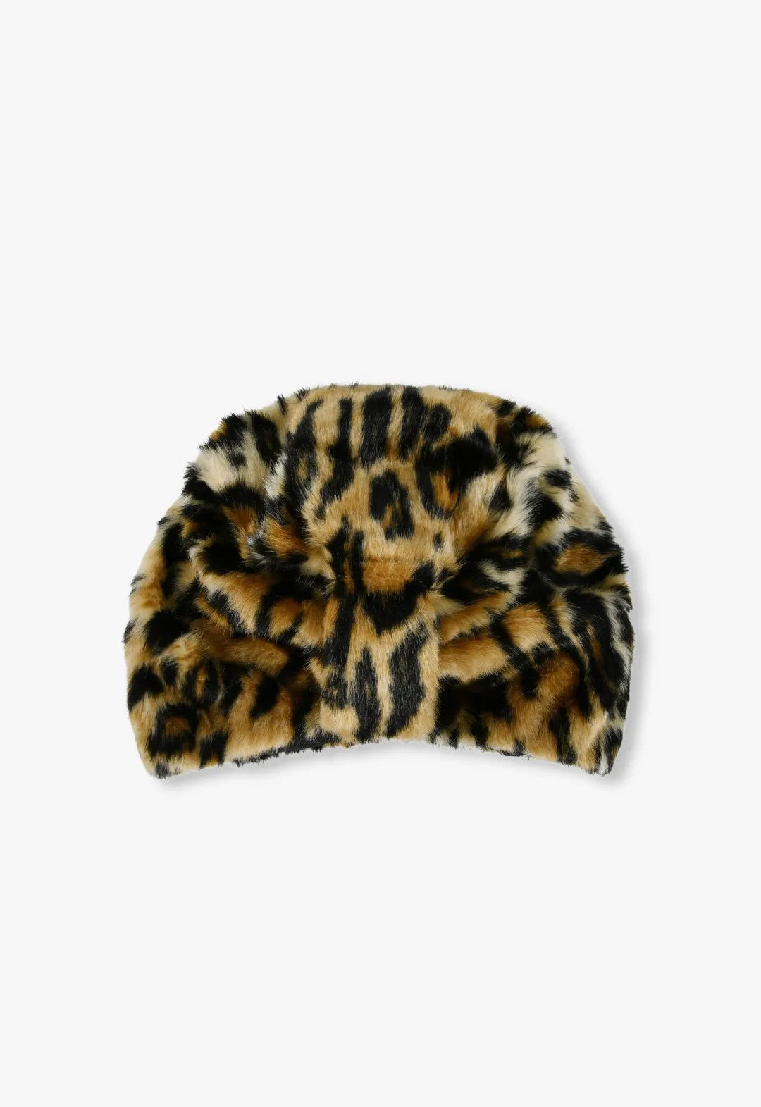 FAUX LEOPARD TURBAN