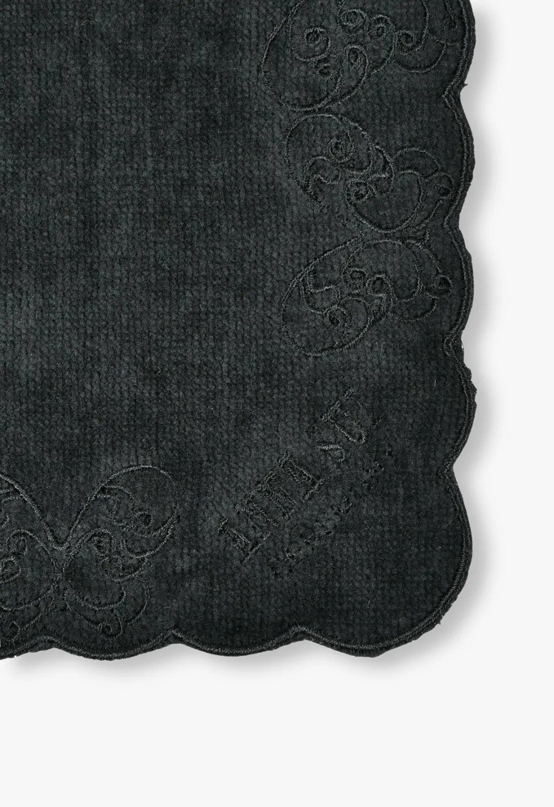 扇貝形毛巾布手帕