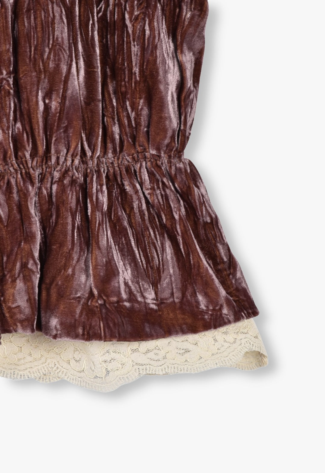 CRUSHED VELVET VICTORIAN BLOUSE
