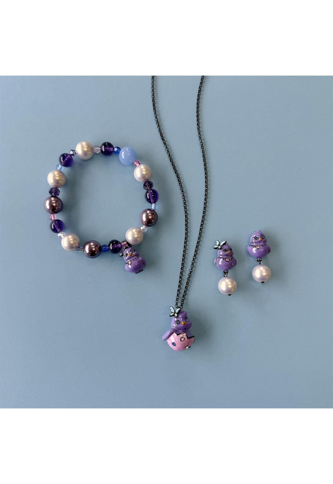 Chick motif bracelet