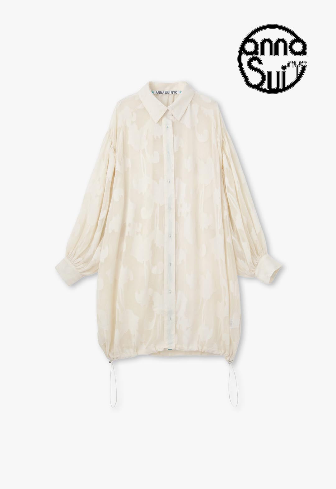 Jacquard color-coordinated shirt