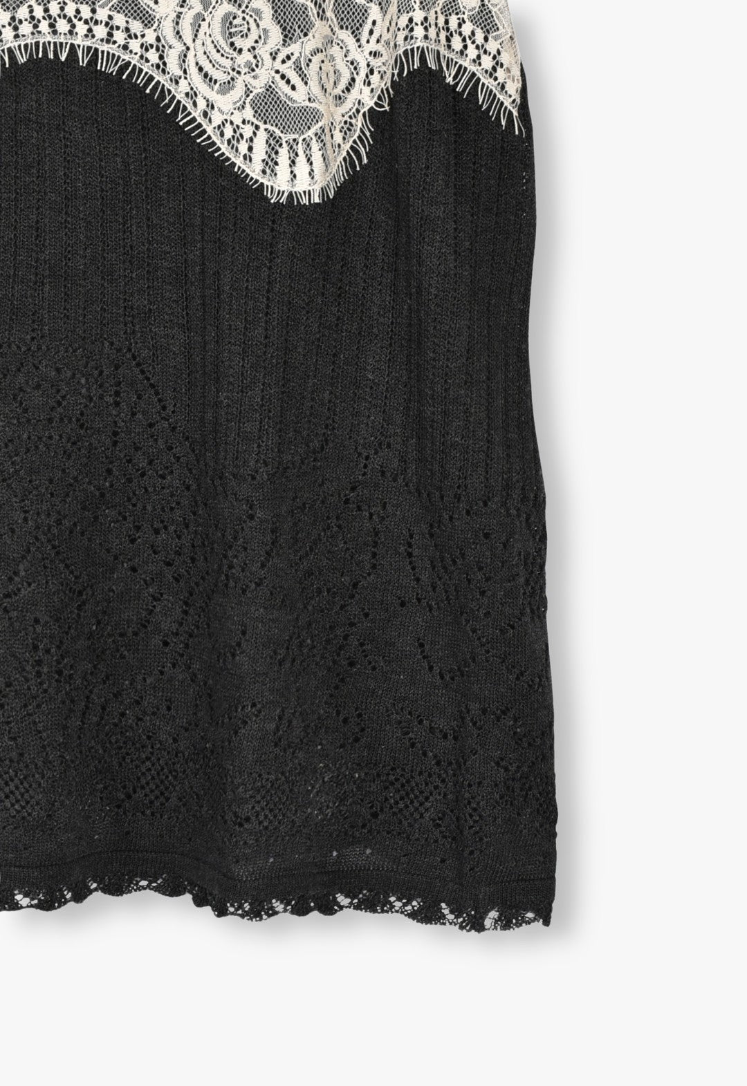 LINGERIE LACE KNIT CAMISOLE