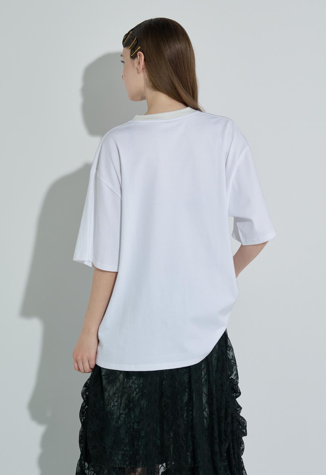 ランジェリープリントBIG Tシャツ