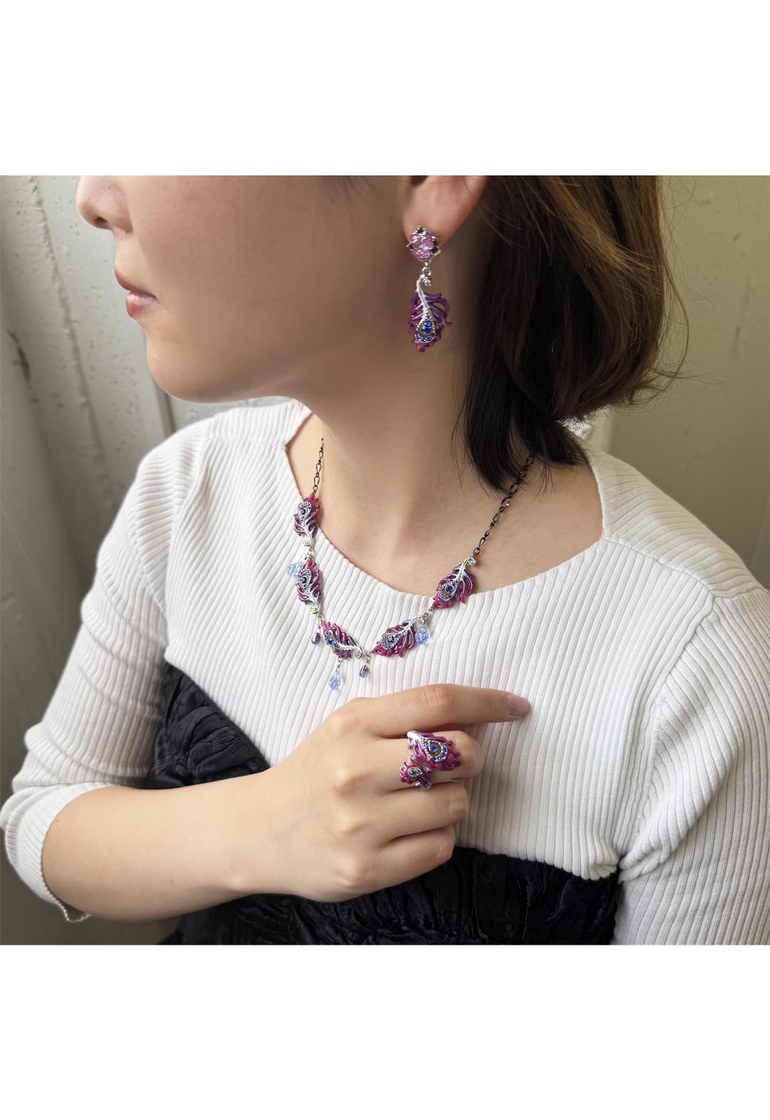 フェニックス　モチーフ　ネックレス