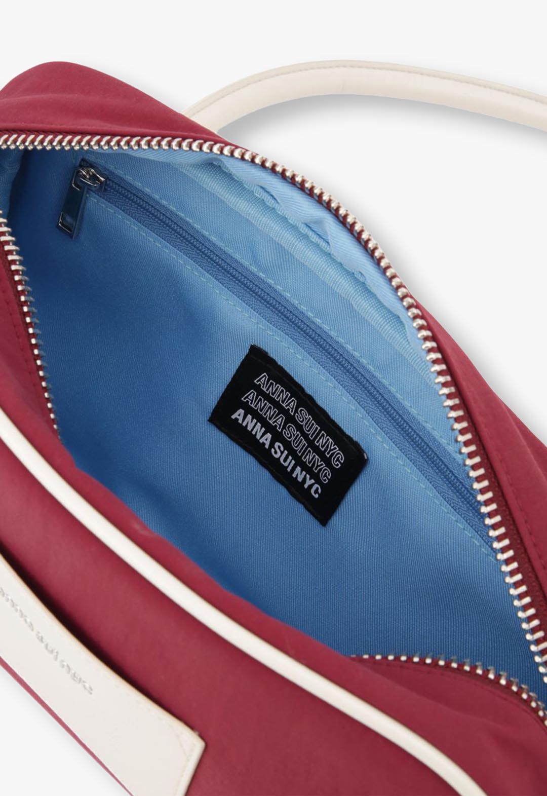 Two-tone nylon bag