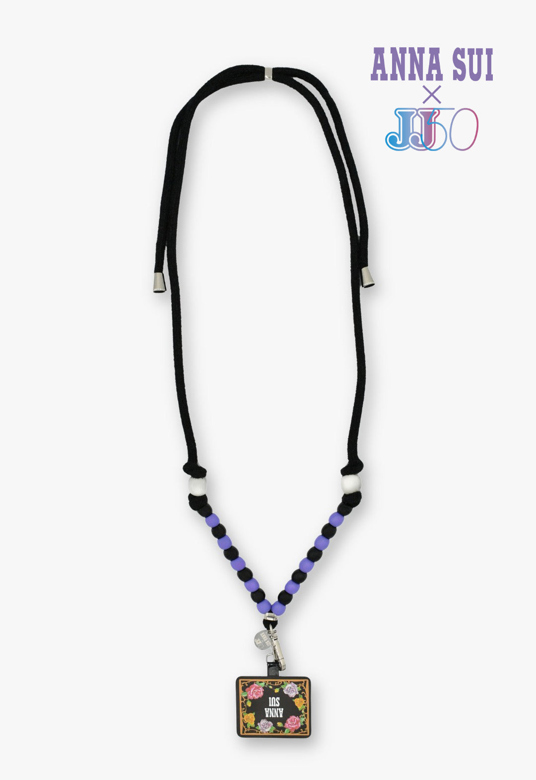 JJ 50 ×ANNA SUI スマホストラップA(Black)