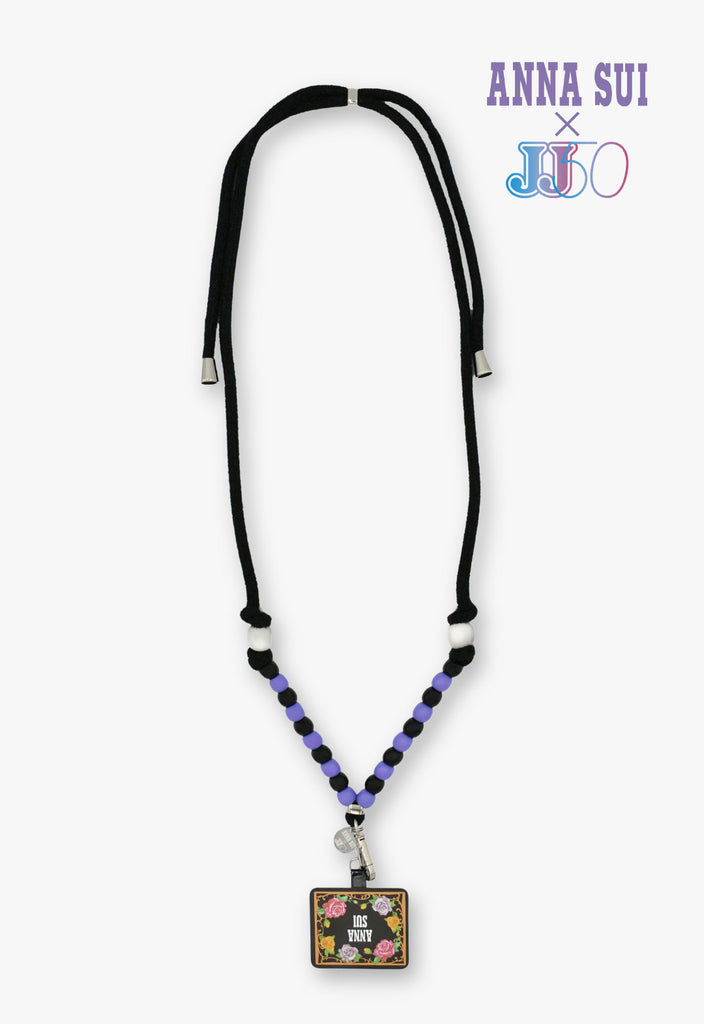 JJ 50 ×ANNA SUI スマホストラップA(Black)