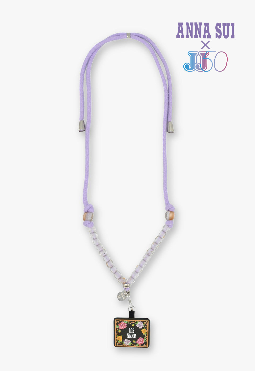 JJ 50 ×ANNA SUI スマホストラップB(Purple)