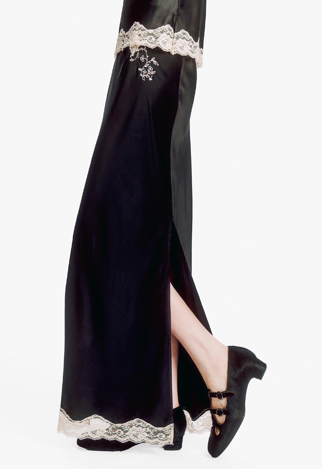 LINGERIE SATIN SKIRT
