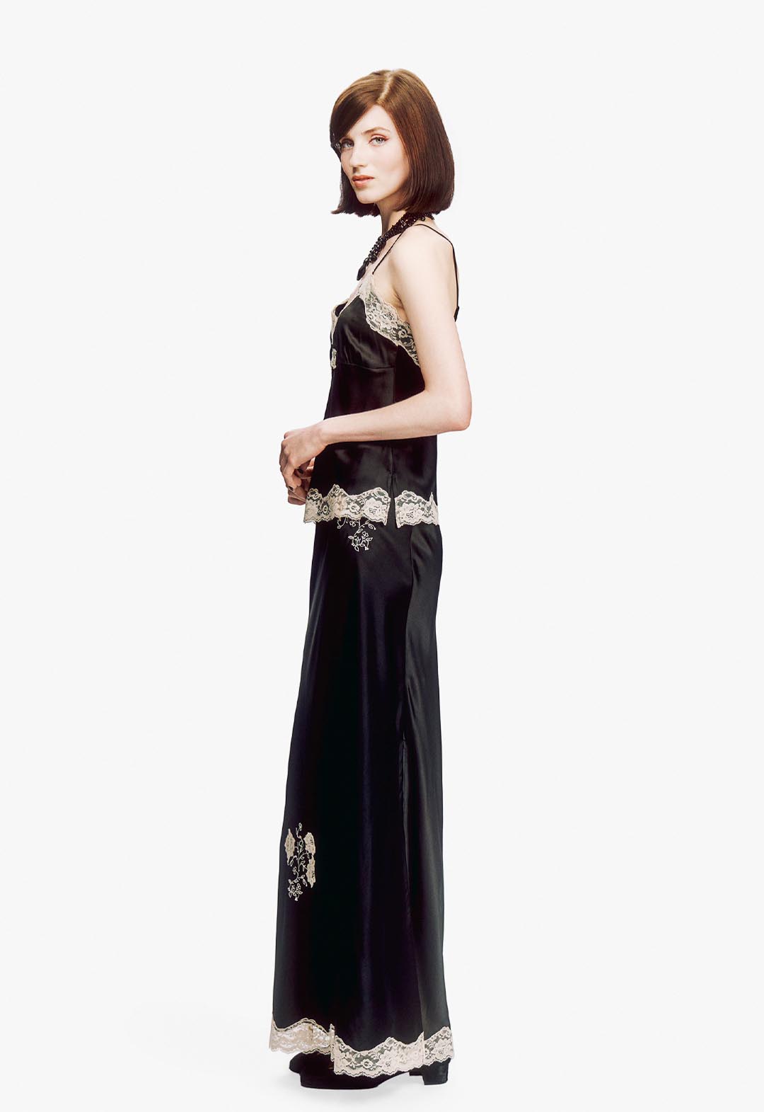 LINGERIE SATIN SKIRT