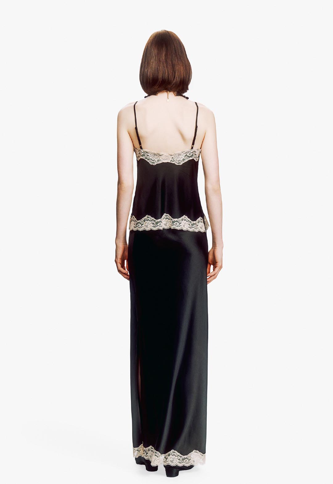 LINGERIE SATIN SKIRT
