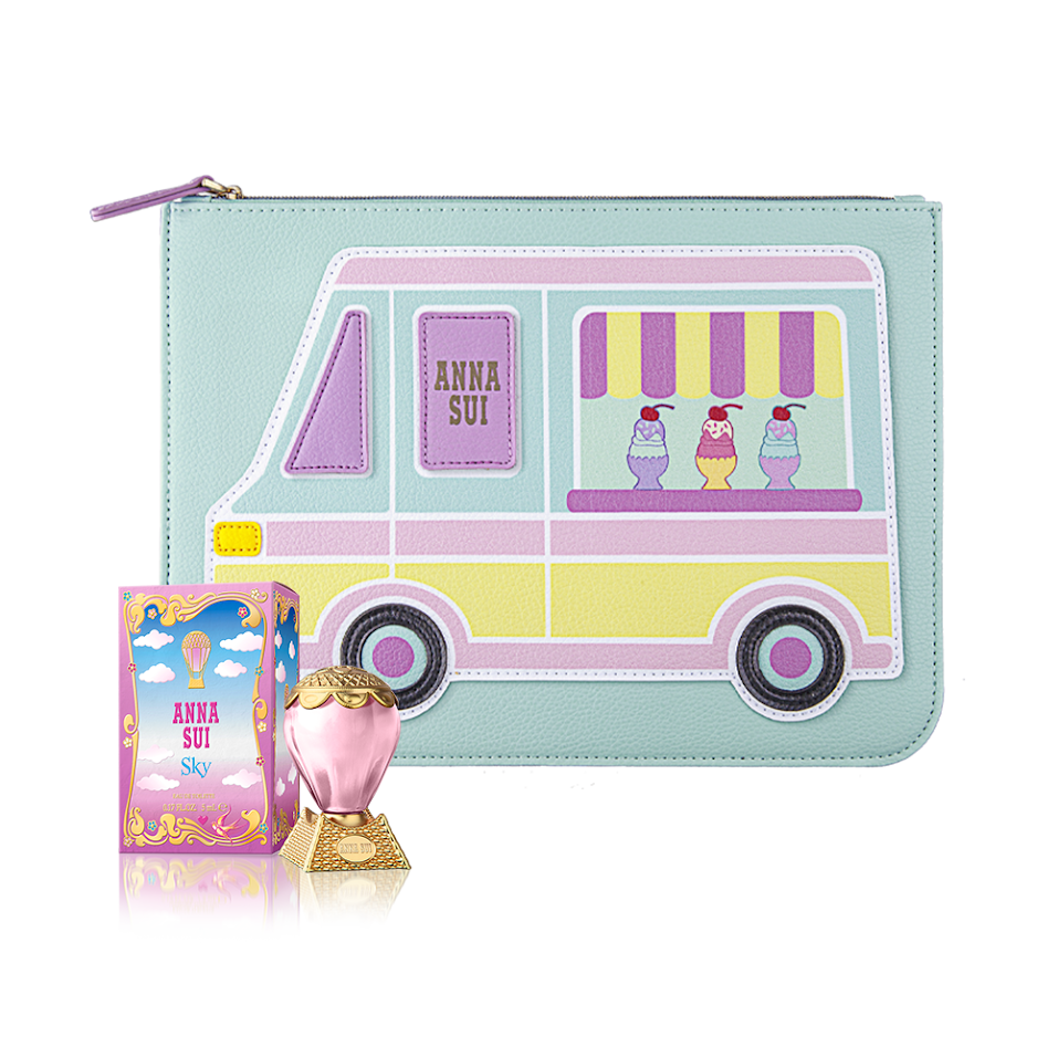 オリジナル フラットポーチ＆フレグランスミニサンプル セット