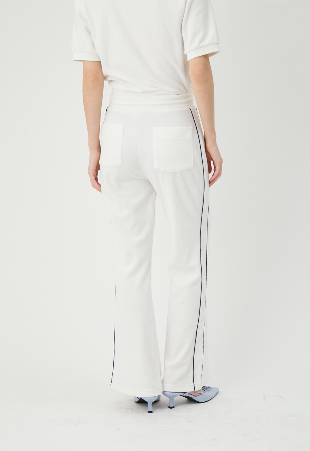 LILY BROWN×ANNA SUI】Side Stripe Pile Pants