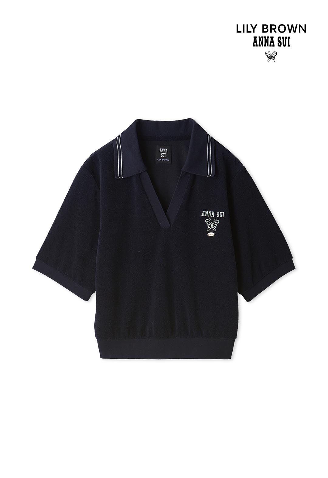 【LILY BROWN×ANNA SUI】Pile Polo Top
