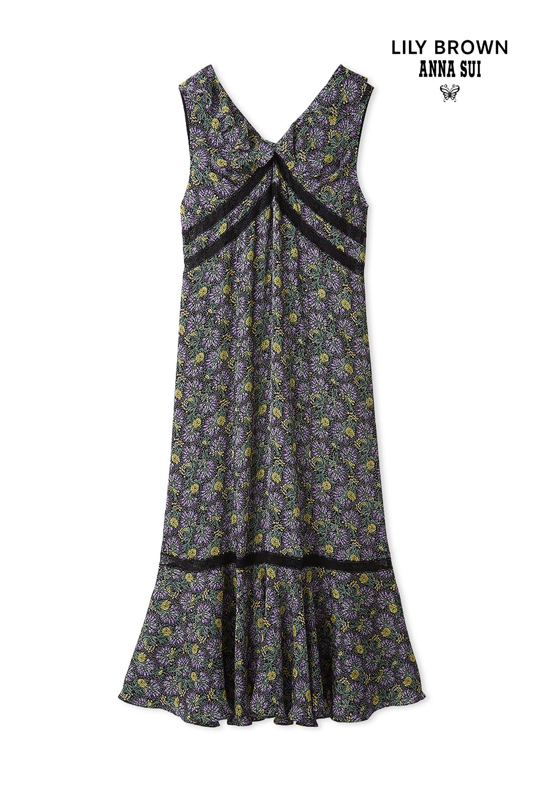 【LILY BROWN×ANNA SUI】フラワープリントワンピース