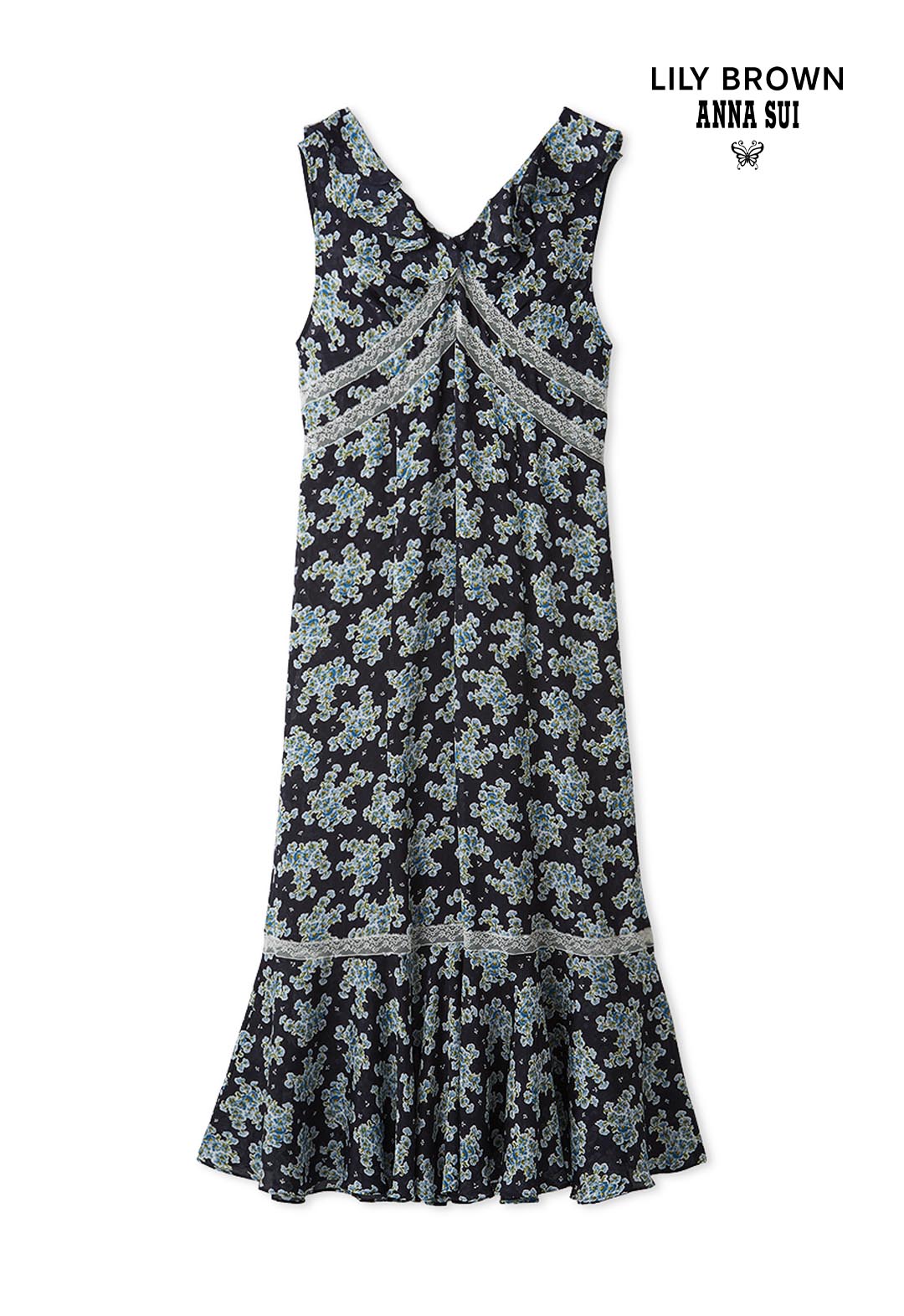 【LILY BROWN×ANNA SUI】Flower Print Dress