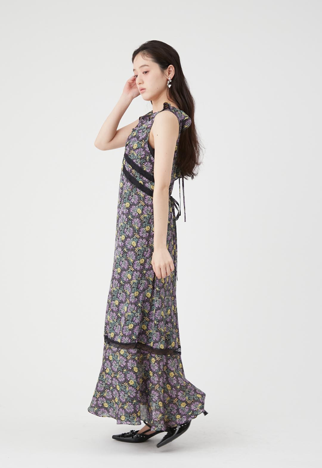 【LILY BROWN×ANNA SUI】Flower Print Dress