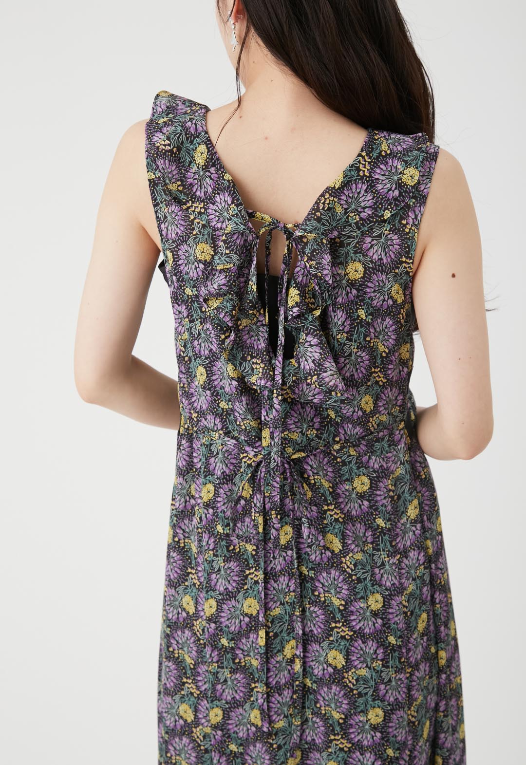 LILY BROWN×ANNA SUI】Flower Print Dress
