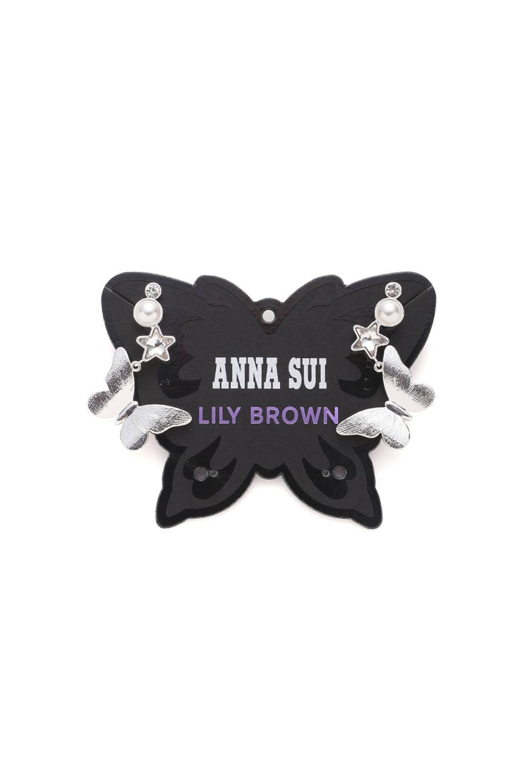 【LILY BROWN×ANNA SUI】Butterfly Star Earrings