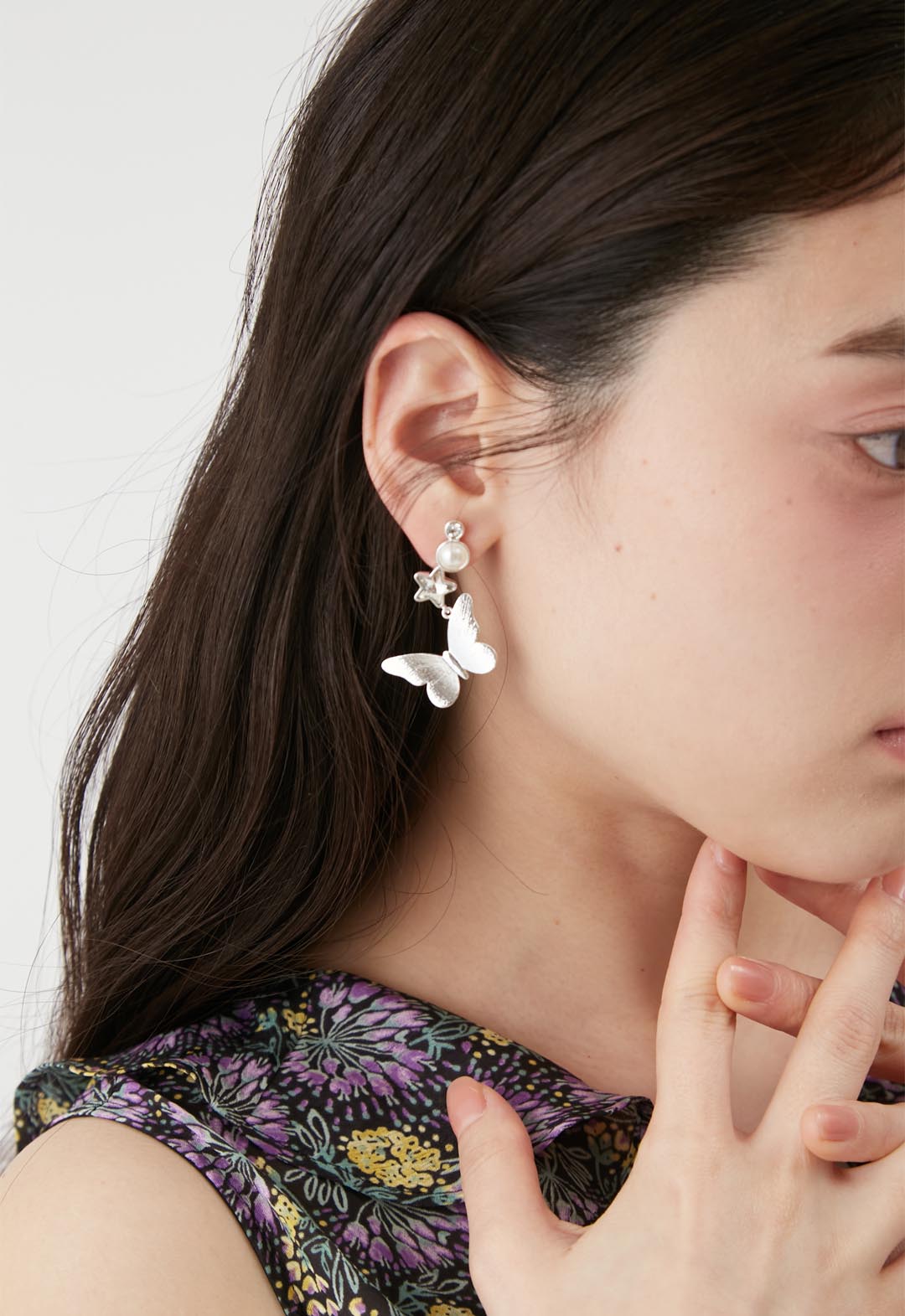 【LILY BROWN×ANNA SUI】Butterfly Star Earrings