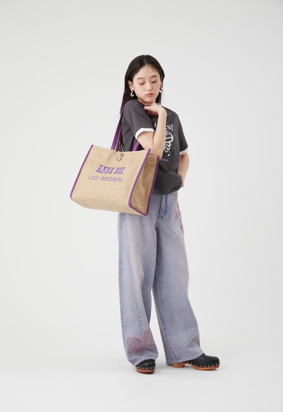 LILY BROWN×ANNA SUI】Variation Tote Bag