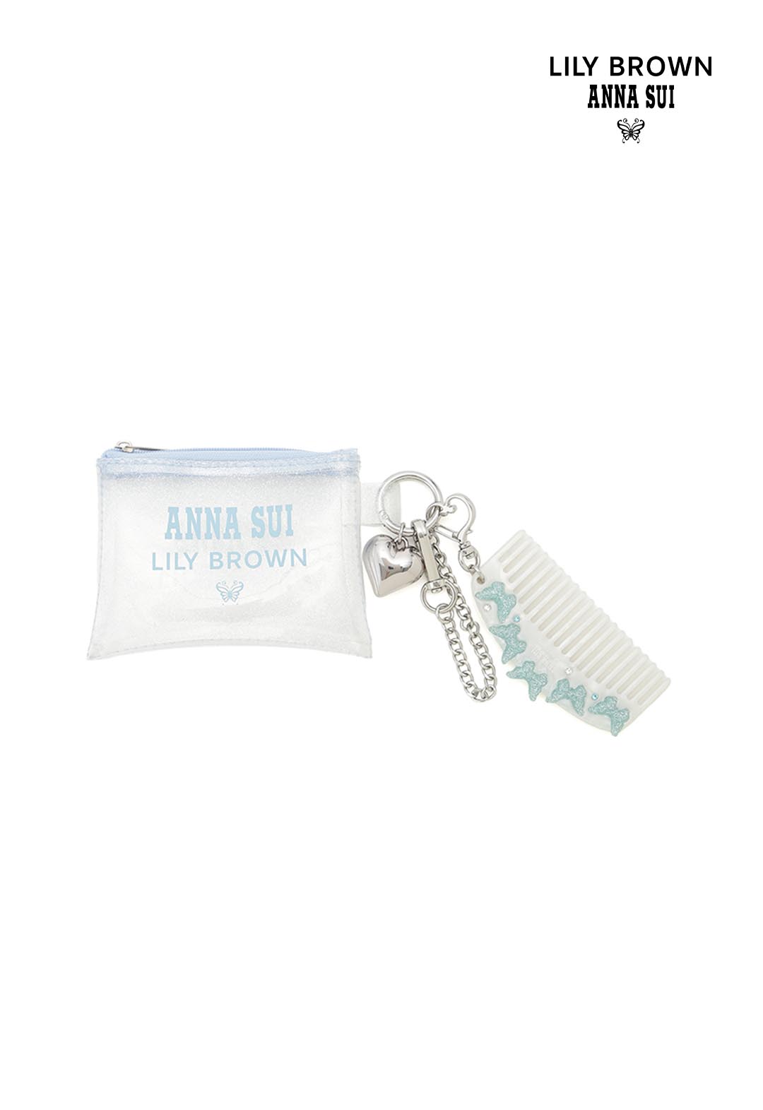 【LILY BROWN×ANNA SUI】Comb Pouch Set Charm