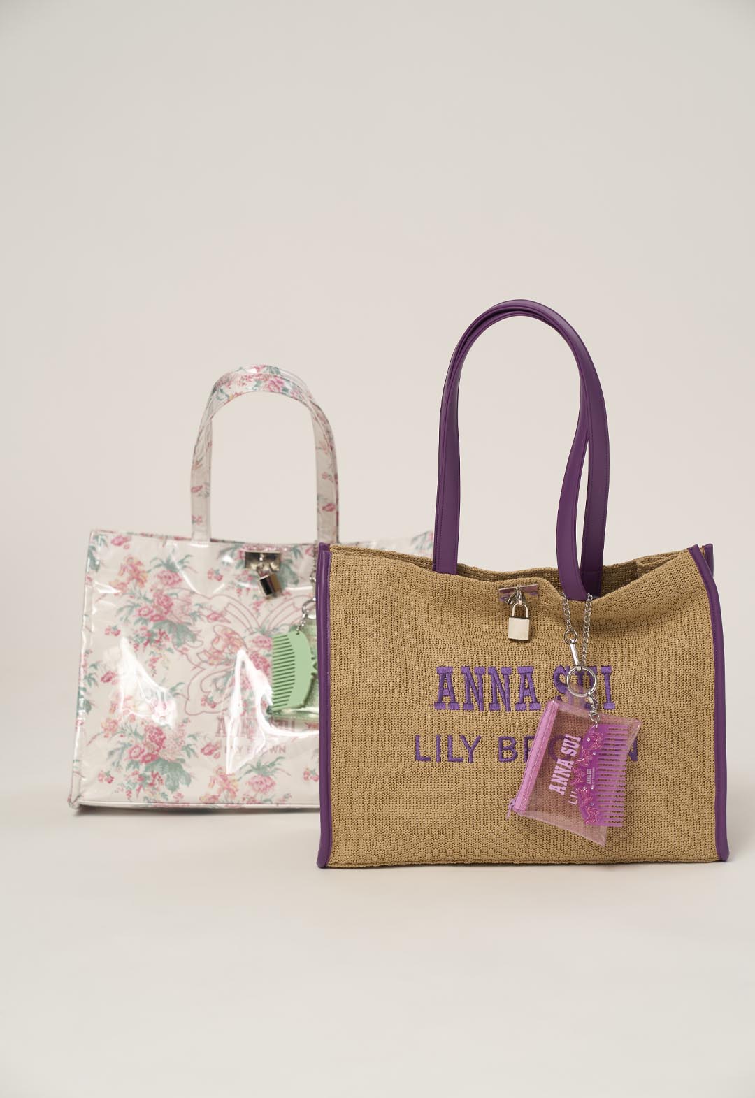 【LILY BROWN×ANNA SUI】Comb Pouch Set Charm