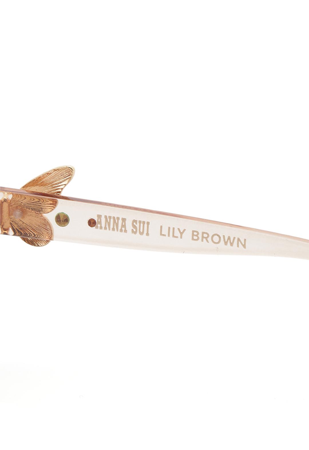 LILY BROWN×ANNASUI LILY BROWN×ANNA SUI】Sunglasses with butterfly motif
