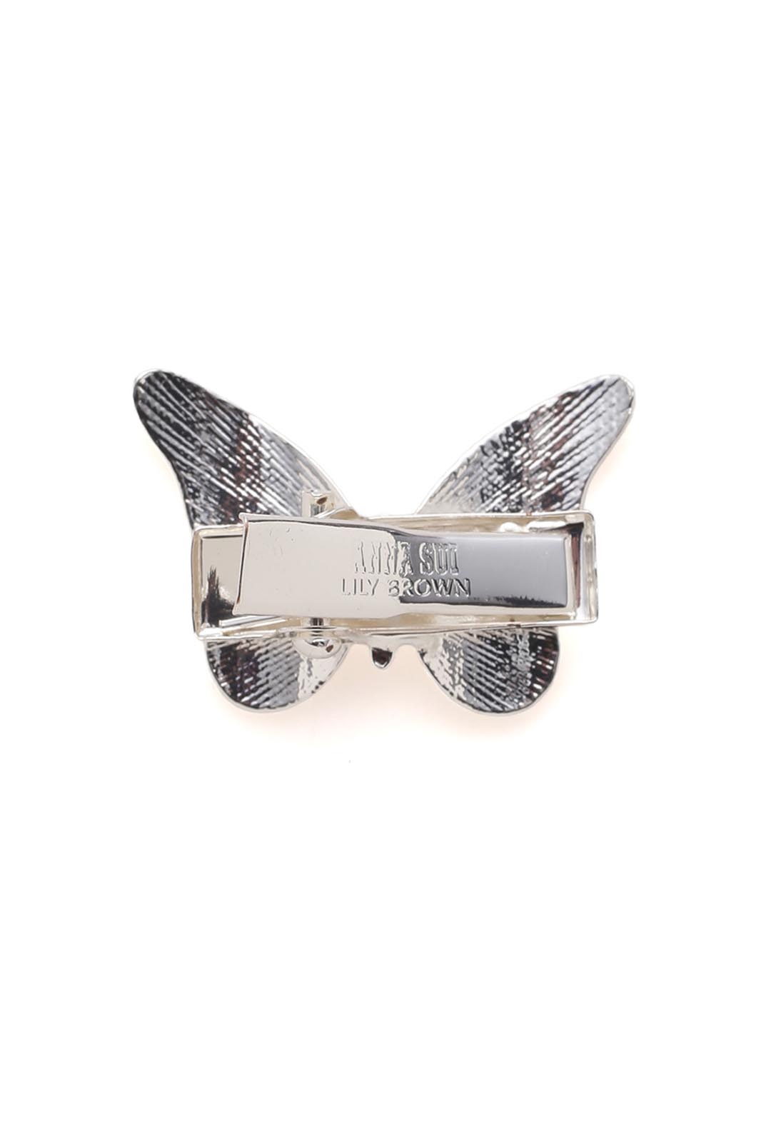 【LILY BROWN×ANNA SUI】Butterfly & Rose Hair Clip Set