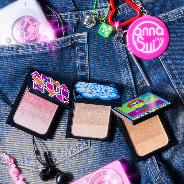 shimmering powder