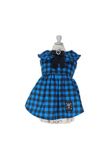 Gingham Check One Piece With Collar