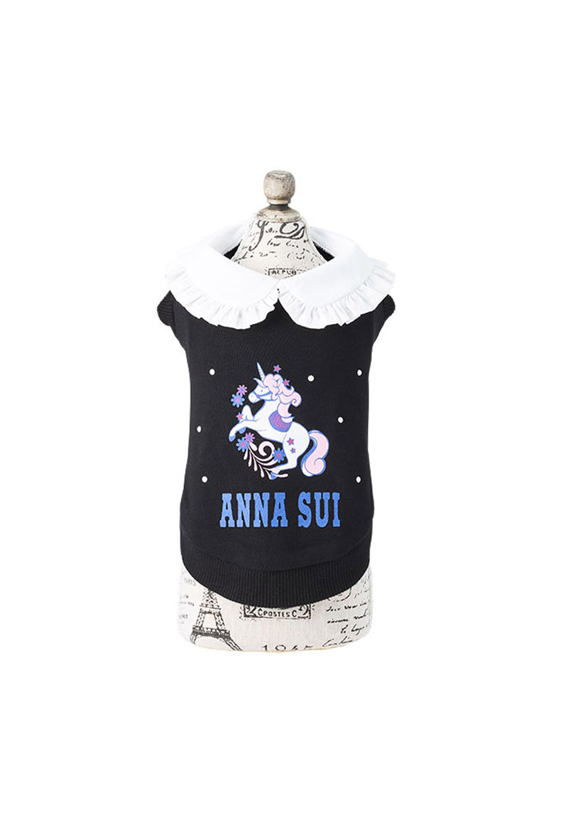 Unicorn pullover with collar