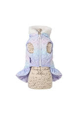 Butterfly Print Quilted Grade Vest