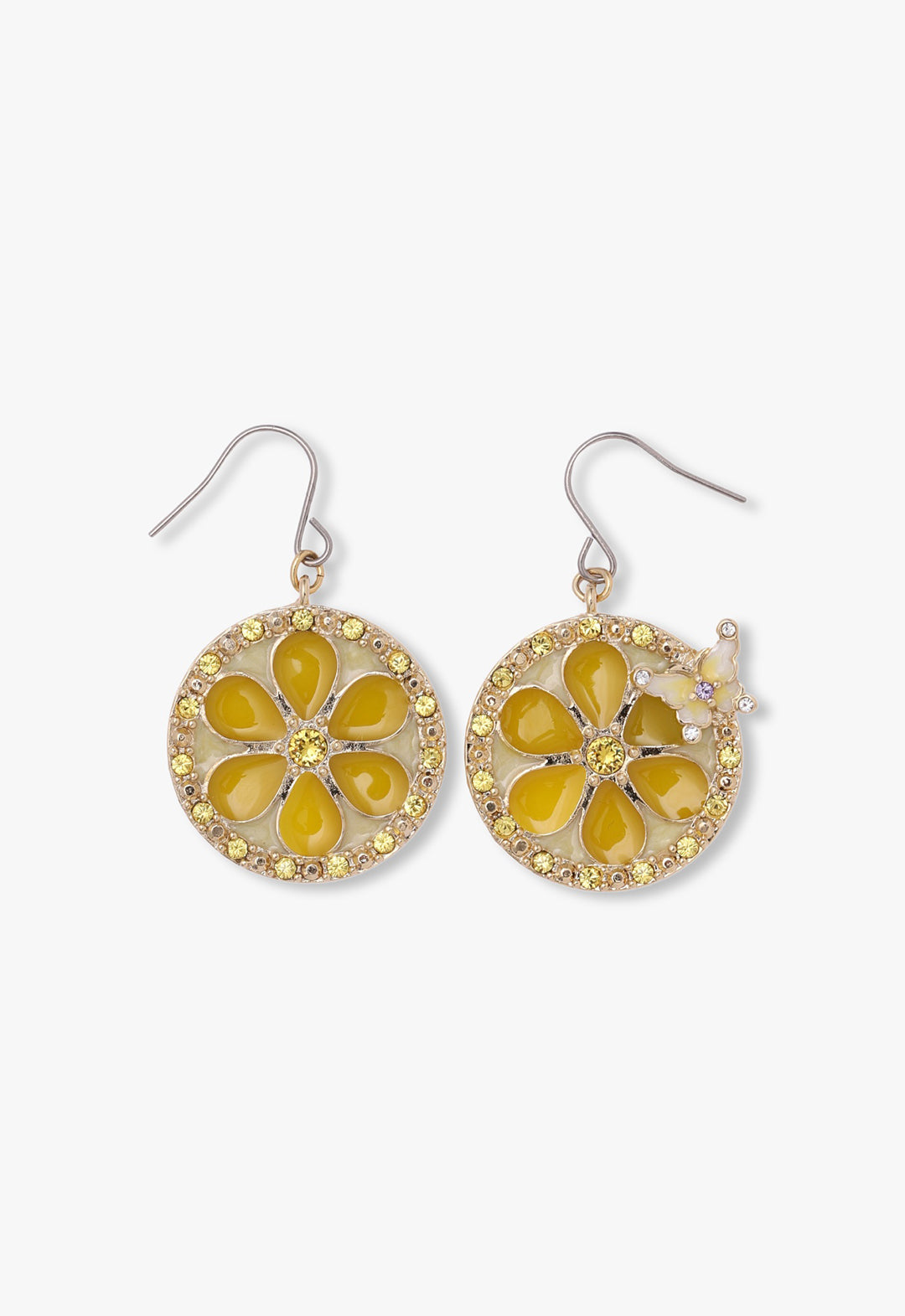 【ANNA SUI】即対応レモンモチーフ ピアス レモンモチーフ ピアス