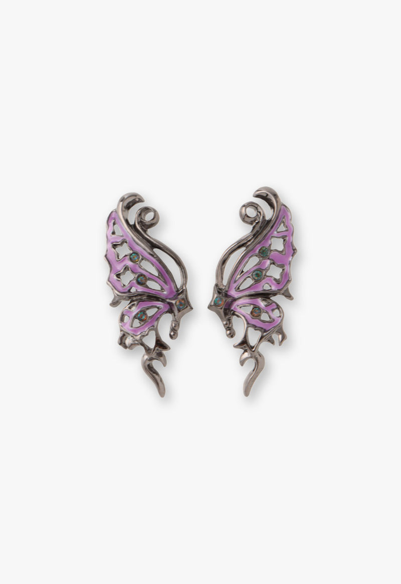 Butterfly Motif Earrings