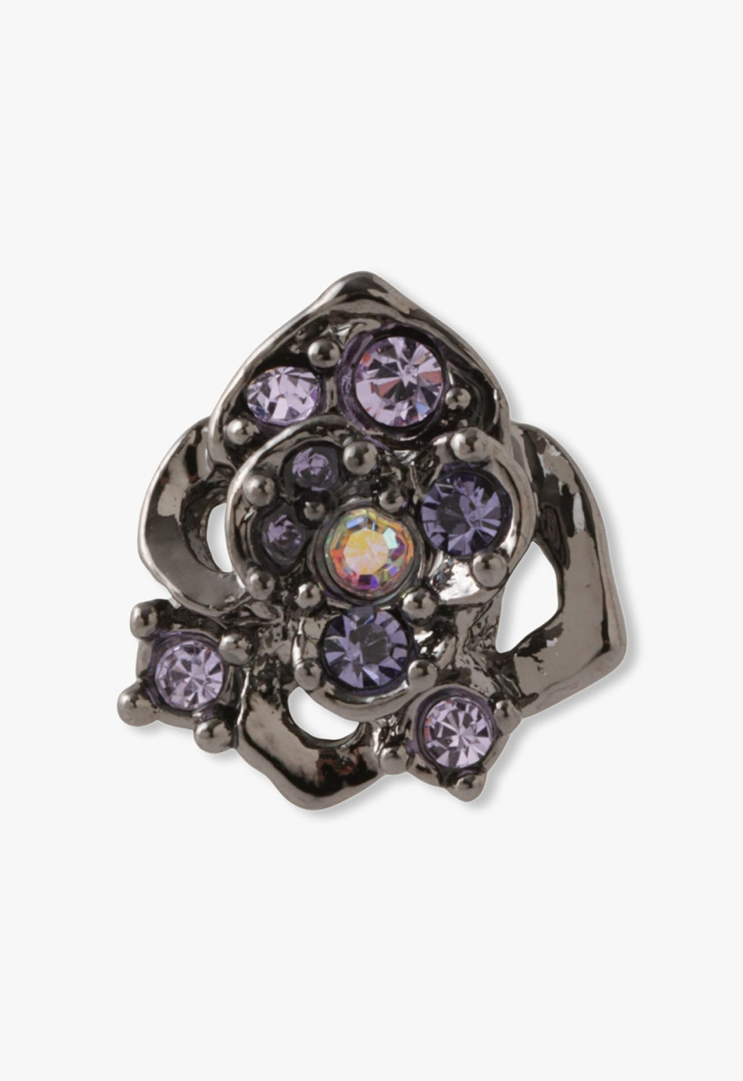 アナスイ　ピアス　薔薇モチーフ人工真珠 Rose motif earrings 2