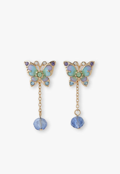 ANNA SUI ハシビロコウ　ピアス アナ スイ（ANNA SUI） 蝶モチーフ ピアス | バタフライ ギフト