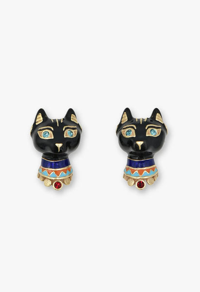 アナ スイ（ANNA SUI）エジプトキャットモチーフ ピアス | ねこ 猫 ギフト