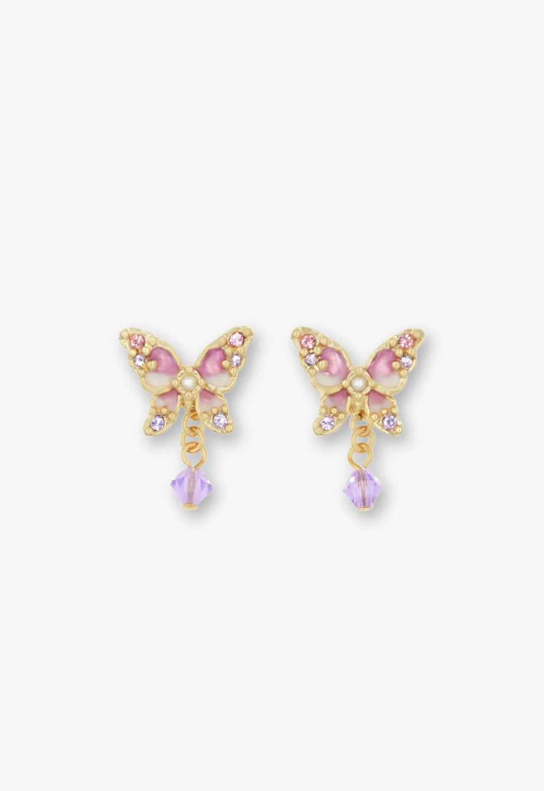 Butterfly Motif Earrings