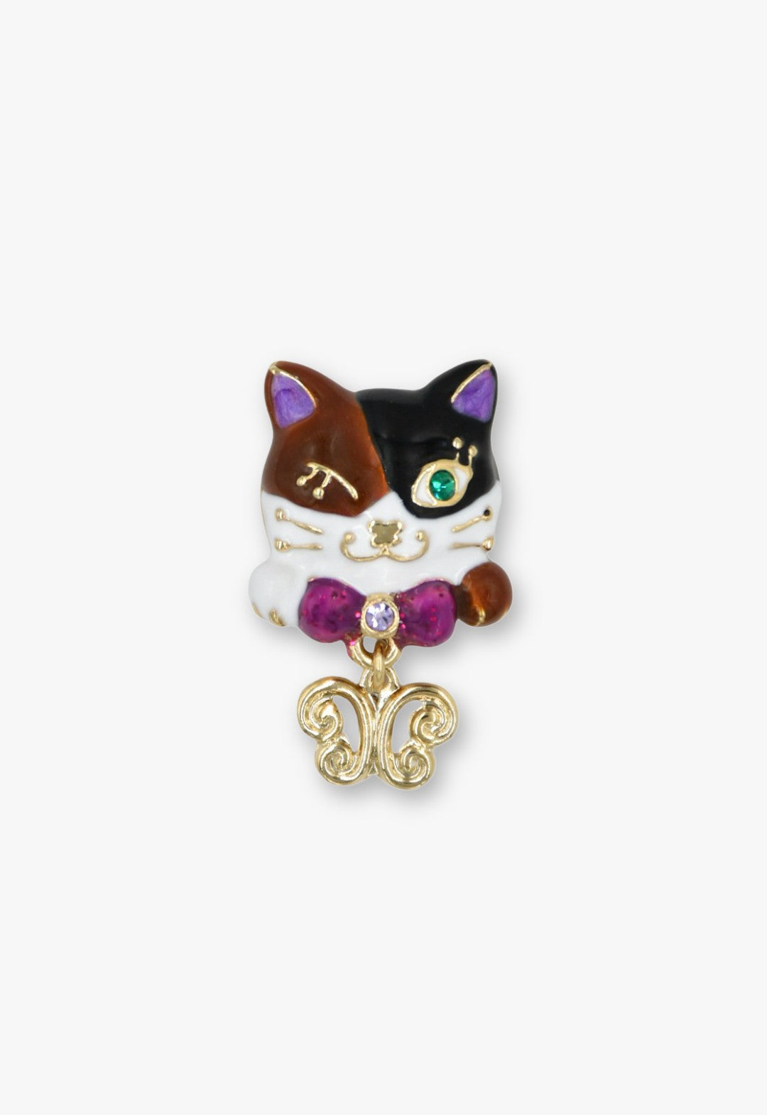 アナ スイ（ANNA SUI）三毛ティティモチーフ ピアス | ねこ 猫 ギフト
